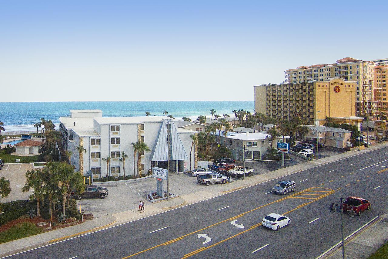 Seven Seas Resort - Daytona Beach 德通纳海滩海岸 外观 照片